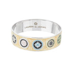 Modern Art Slip-On Bangle