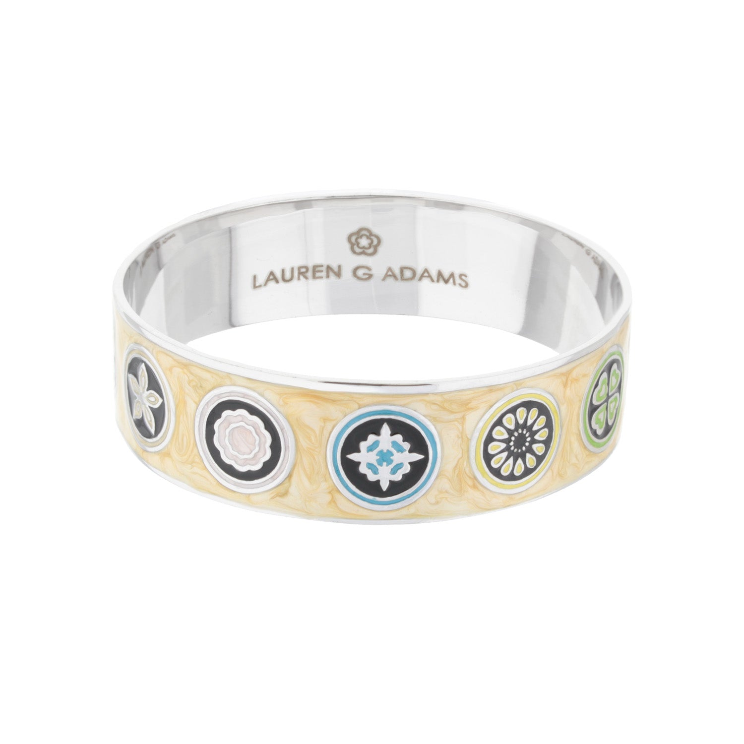 Modern Art Slip-On Bangle