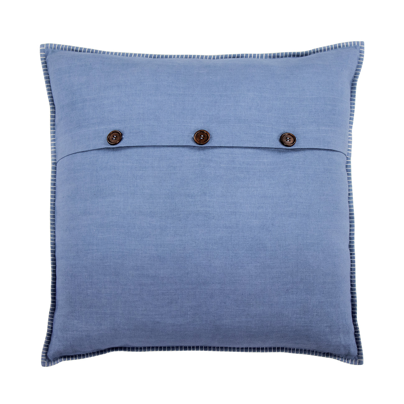 Hand Embroidered Birds Pillow Cover 20" x 20"