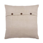Hand Embroidered Still Life Pillow Cover 20" x 20"