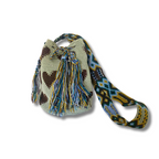 Catalina Hearts Crochet Cross-Body Bag One of a Kind - Mexico