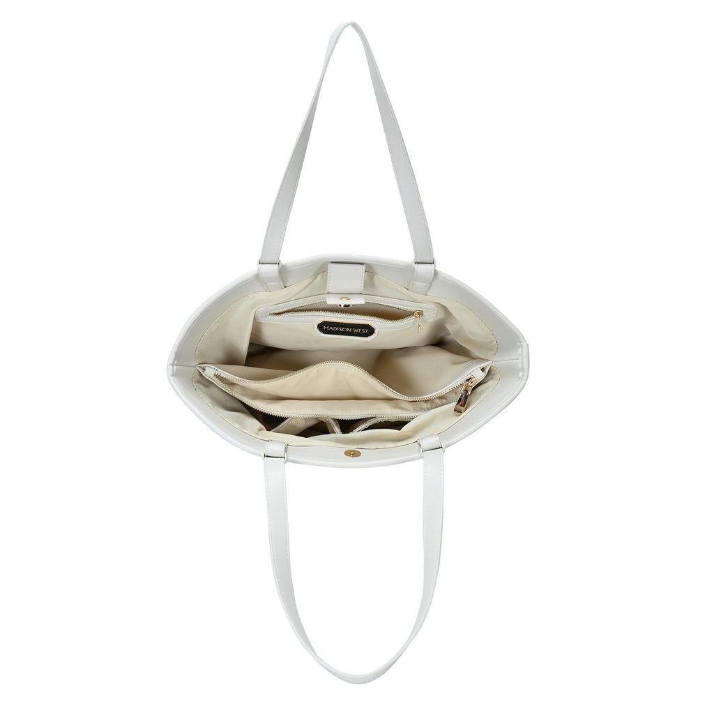 Mara Straw Winged Tote