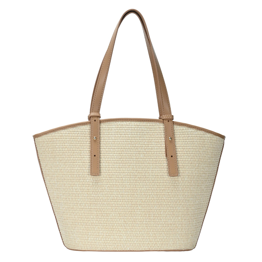 Mara Straw Winged Tote