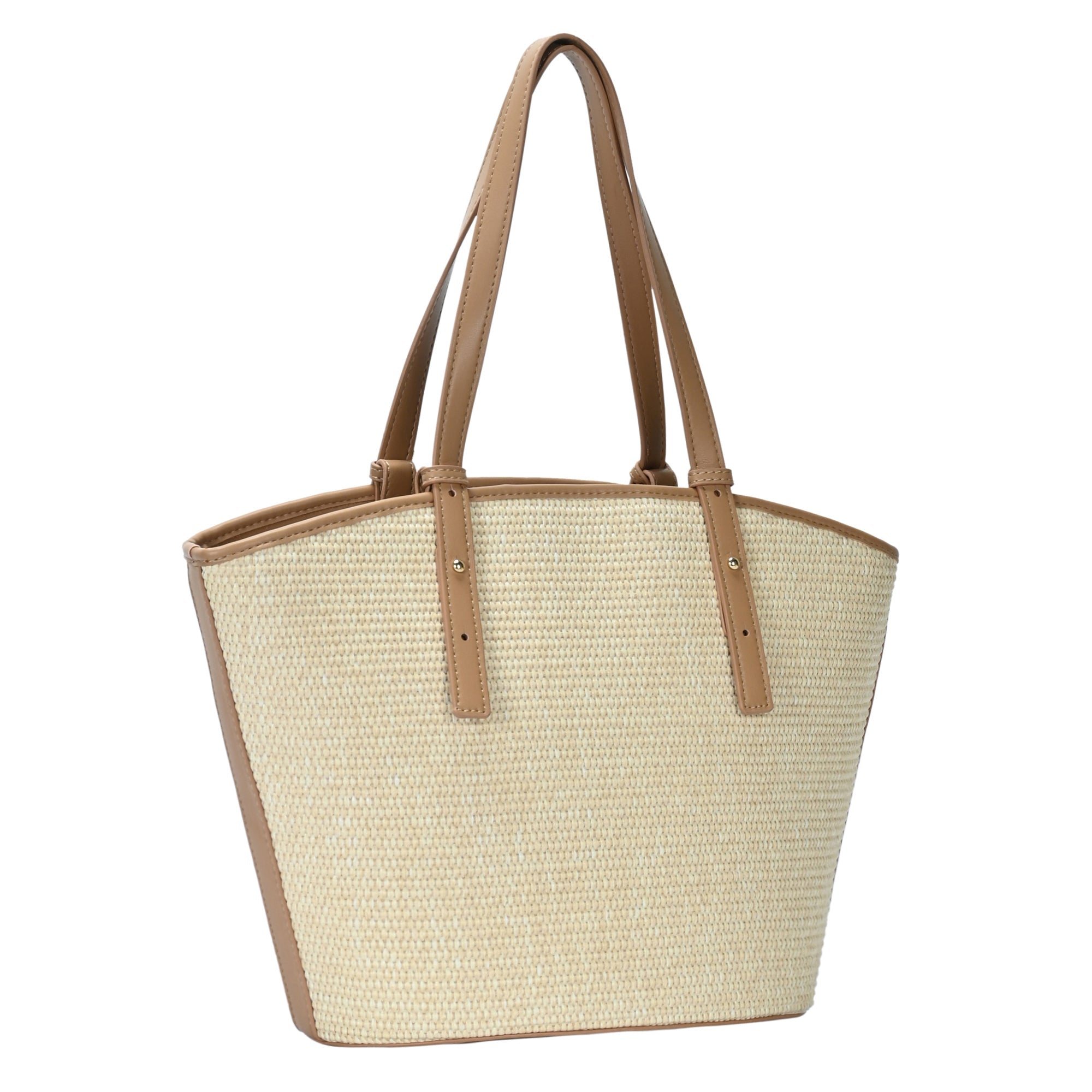 Mara Straw Winged Tote