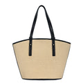 Mara Straw Winged Tote