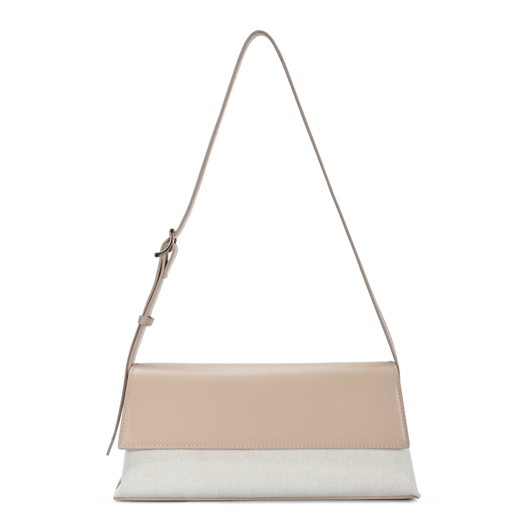 Sylvia canvas shoulder bag