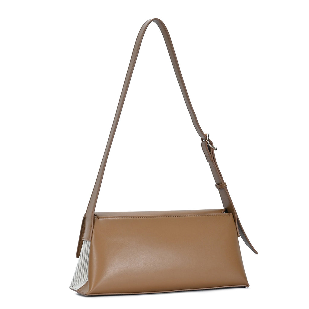 Sylvia canvas shoulder bag