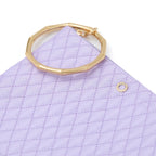 The Bracelet Pouch — Lavender Quilted