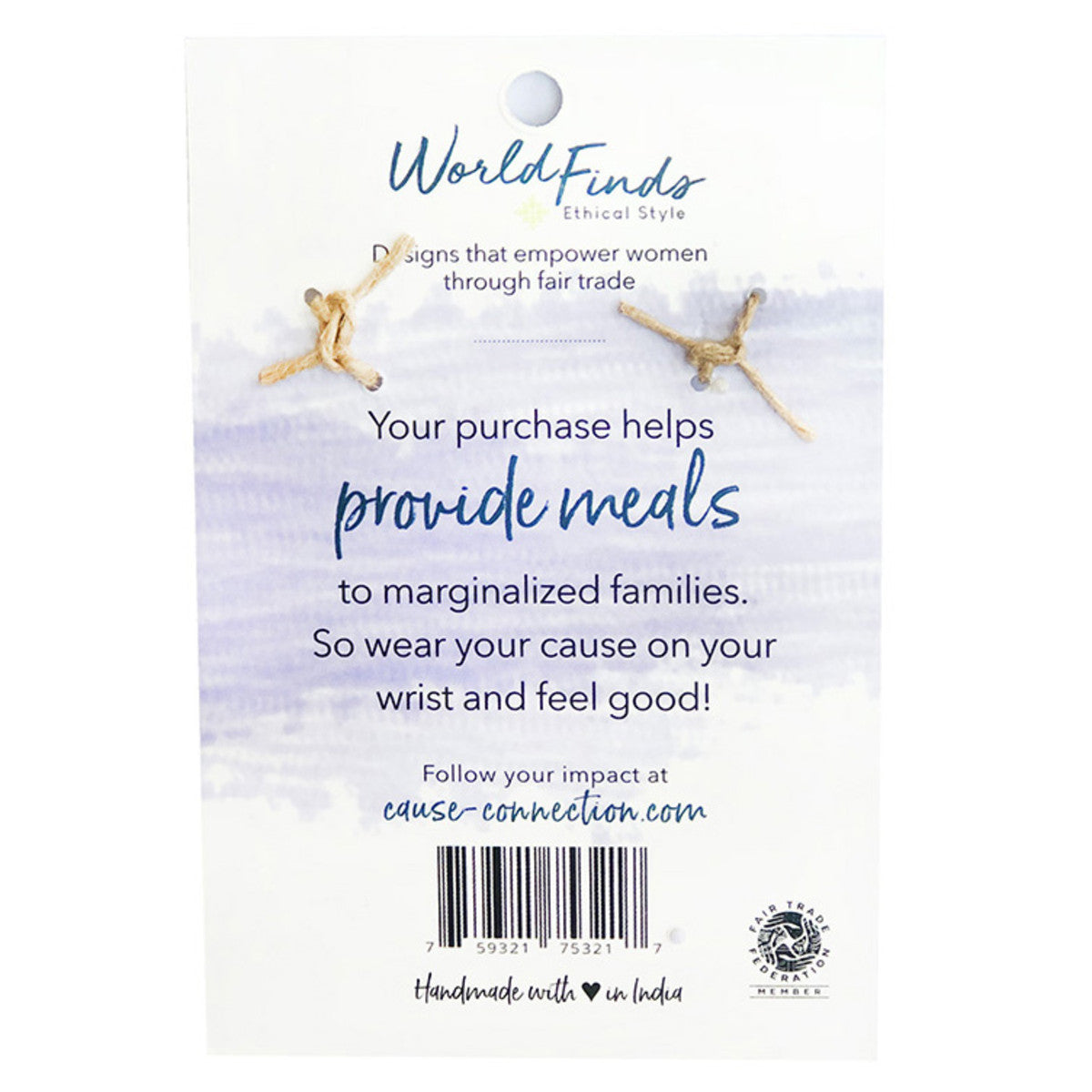 Cause Connection Bracelet - Nourish