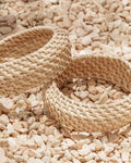 Statement Flat Weave Bangle