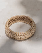 Statement Flat Weave Bangle