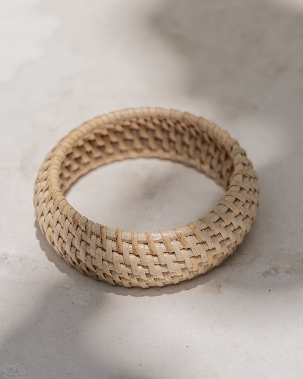 Statement Flat Weave Bangle