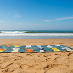 Microfiber Beach Towel | Cat Paws