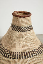 Patterned Binga Nongo Gourd Woven Basket