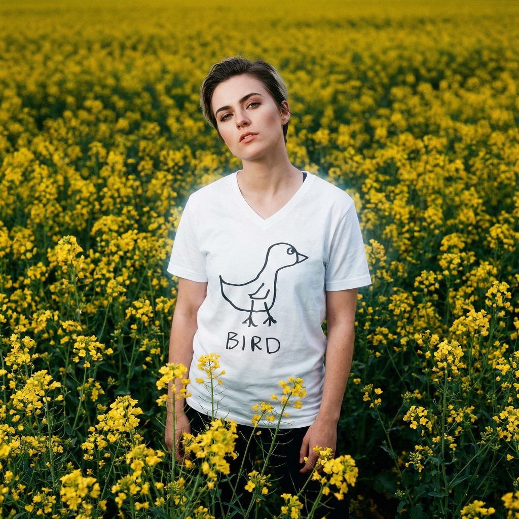 Bird - V-neck Tee
