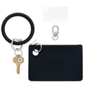 Large Pouch Wristlet Set - Black