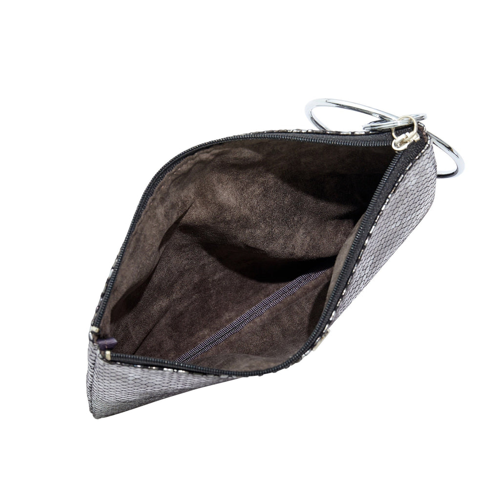 The Bracelet Pouch — Black Python