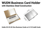 Wooden Business Card Holder Japanese Naval Ensign Flag in Aromatic Cedar
