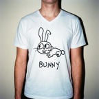Bunny - V-neck Tee