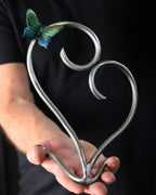 Heart & Butterfly Sculpture - Che Cose Belle