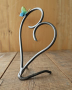 Heart & Butterfly Sculpture - Che Cose Belle