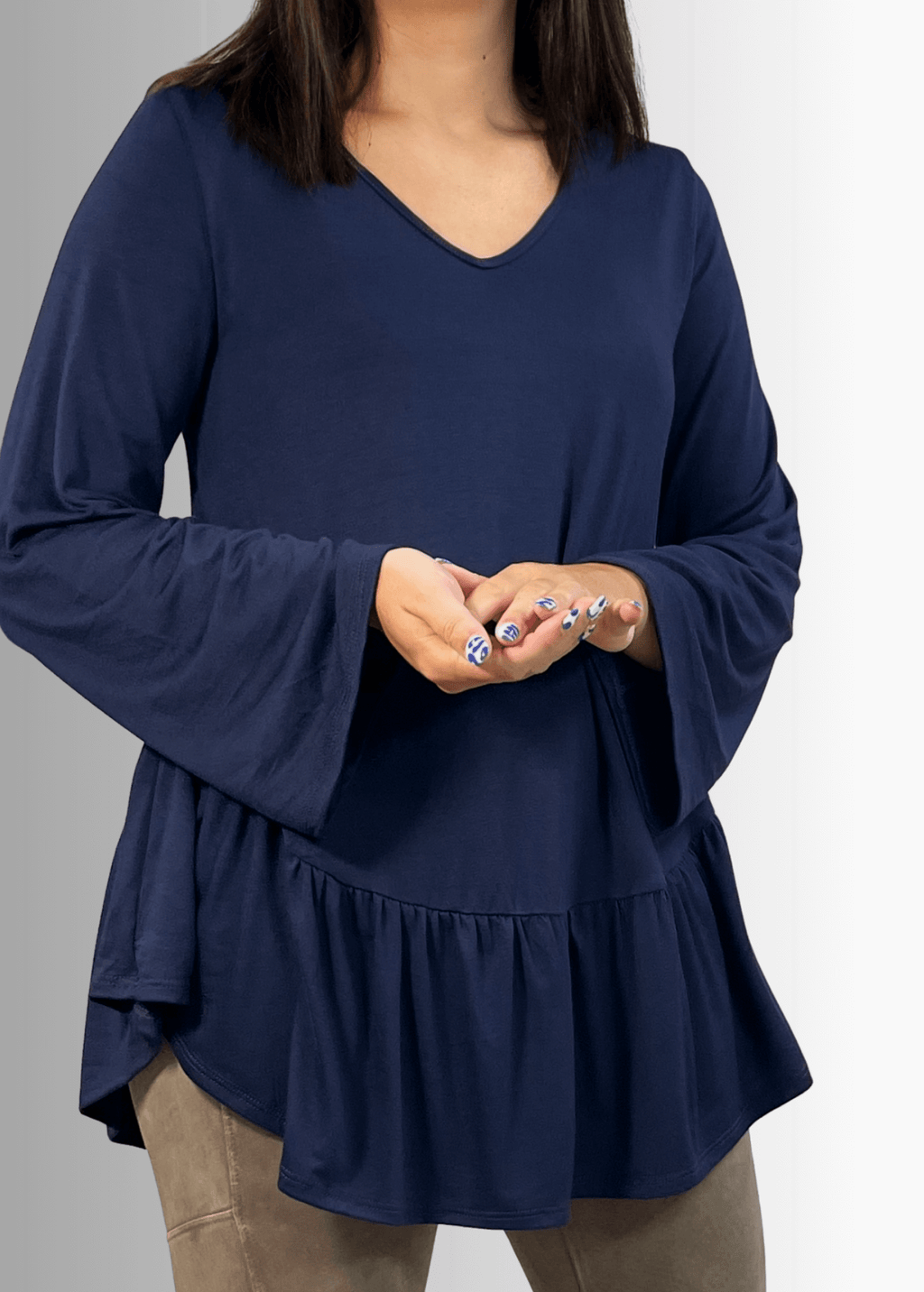 Ally Grab and Go Tunic (Navy)