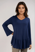 Ally Grab and Go Tunic (Navy)