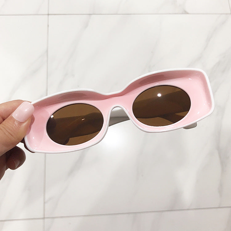 CANDY POP: Bold Retro Square Playful Sunglasses