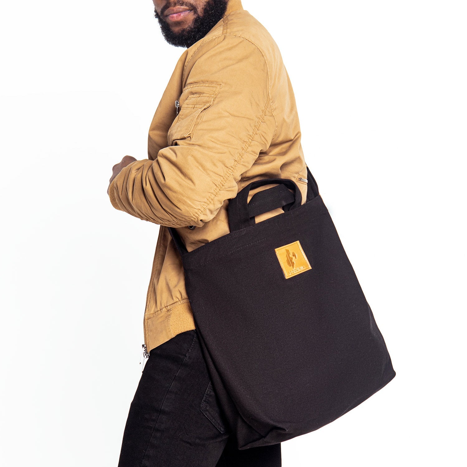 Canvas Carry-All Crossbody Bag for Men & Women | Amani