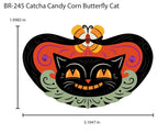Catcha Candy Corn Brooch by Johanna Parker x Lipstick & Chrome