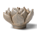 Ceramic Flower Wall Art Succulent Blue 12: Succulent Light Blue