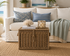 Key Largo Rattan Storage Trunk