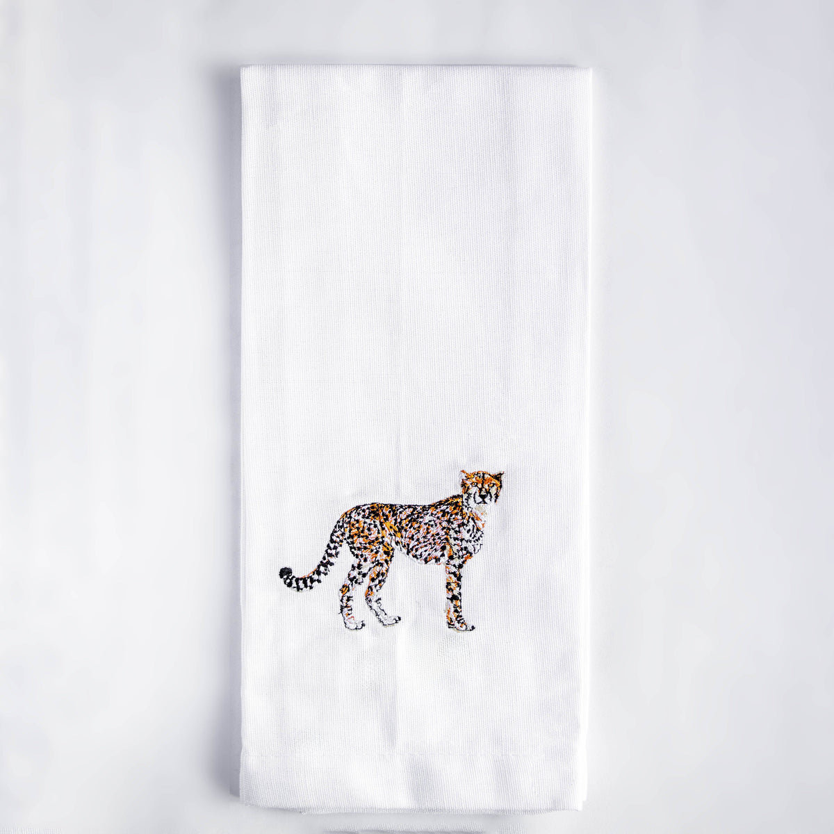 African Wildlife Cotton Tea Towels - Handmade Kitchen Gift