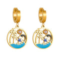 Coastal Magic Turquoise Earrings
