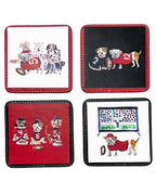 Go Dawgs Coasters, Set of 4