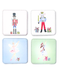 Nutcracker Ballet Coasters, Set of 4