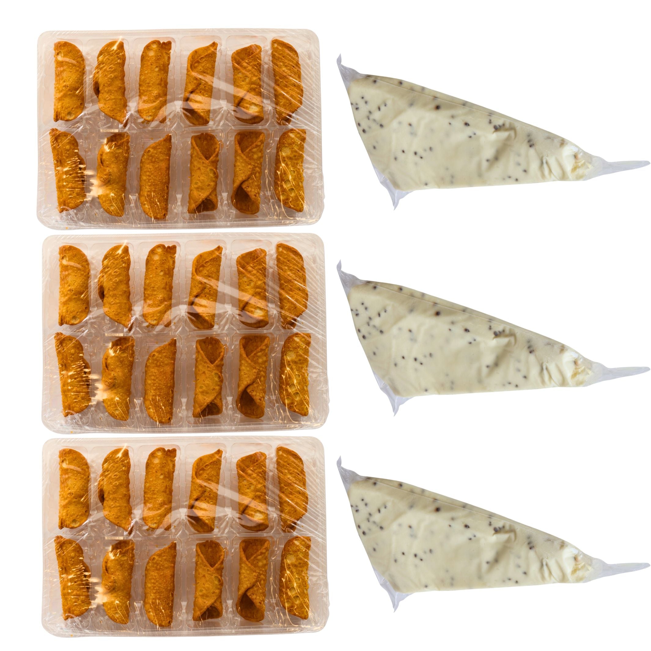 Italian Mini Cannoli Recipe DIY Kit - Che Cose Belle