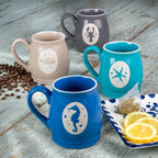 Costa Azul Ocean City 14.5 - oz Stoneware Mugs Set of 4 - Che Cose Belle