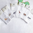 African Wildlife Cotton Tea Towels - Handmade Kitchen Gift