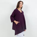 Zoe Top - Looser Fitting Comfort 100% Cotton Gauze