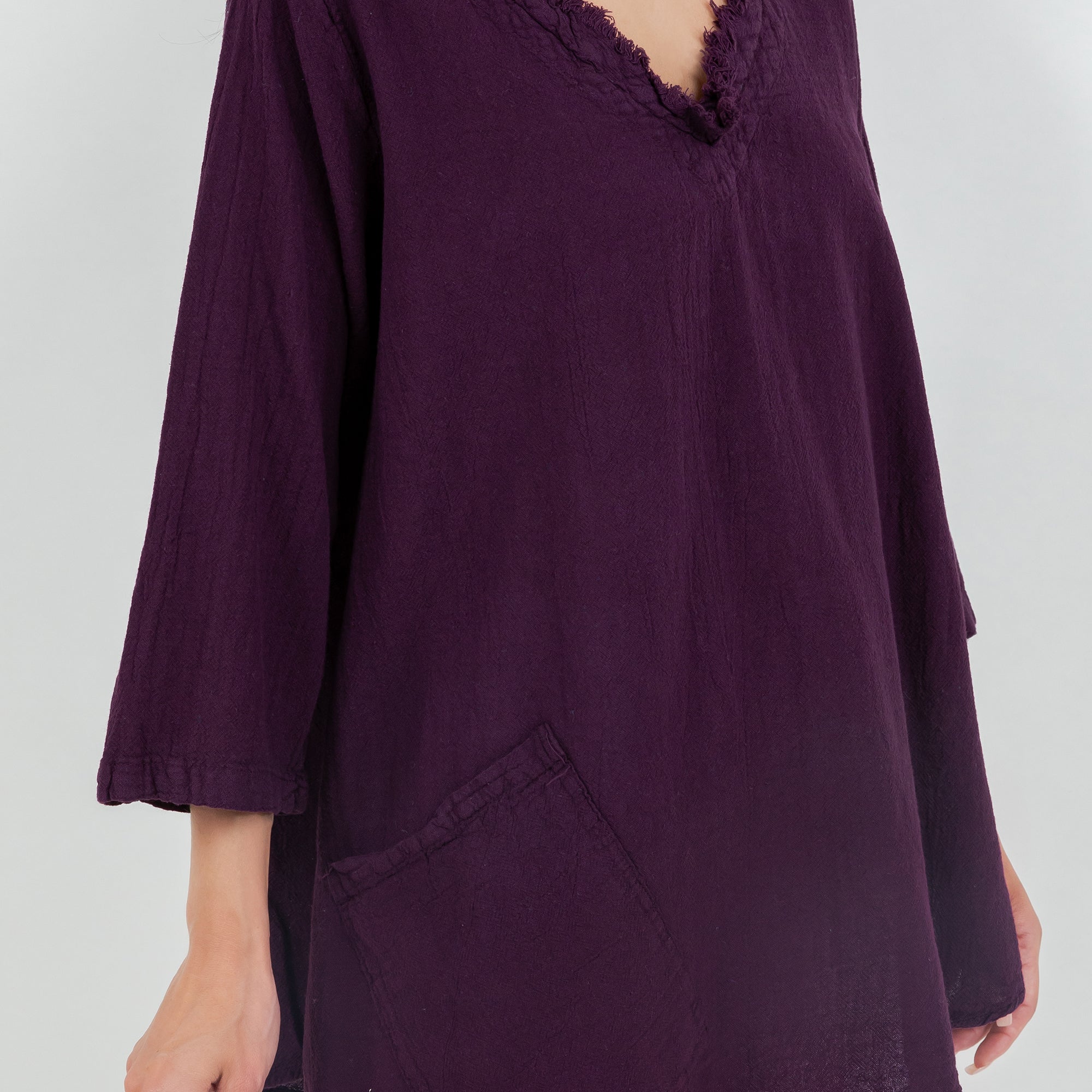 Zoe Top - Looser Fitting Comfort 100% Cotton Gauze