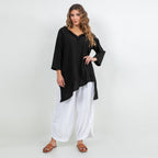 Zoe Top - Looser Fitting Comfort 100% Cotton Gauze
