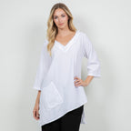 Zoe Top - Looser Fitting Comfort 100% Cotton Gauze