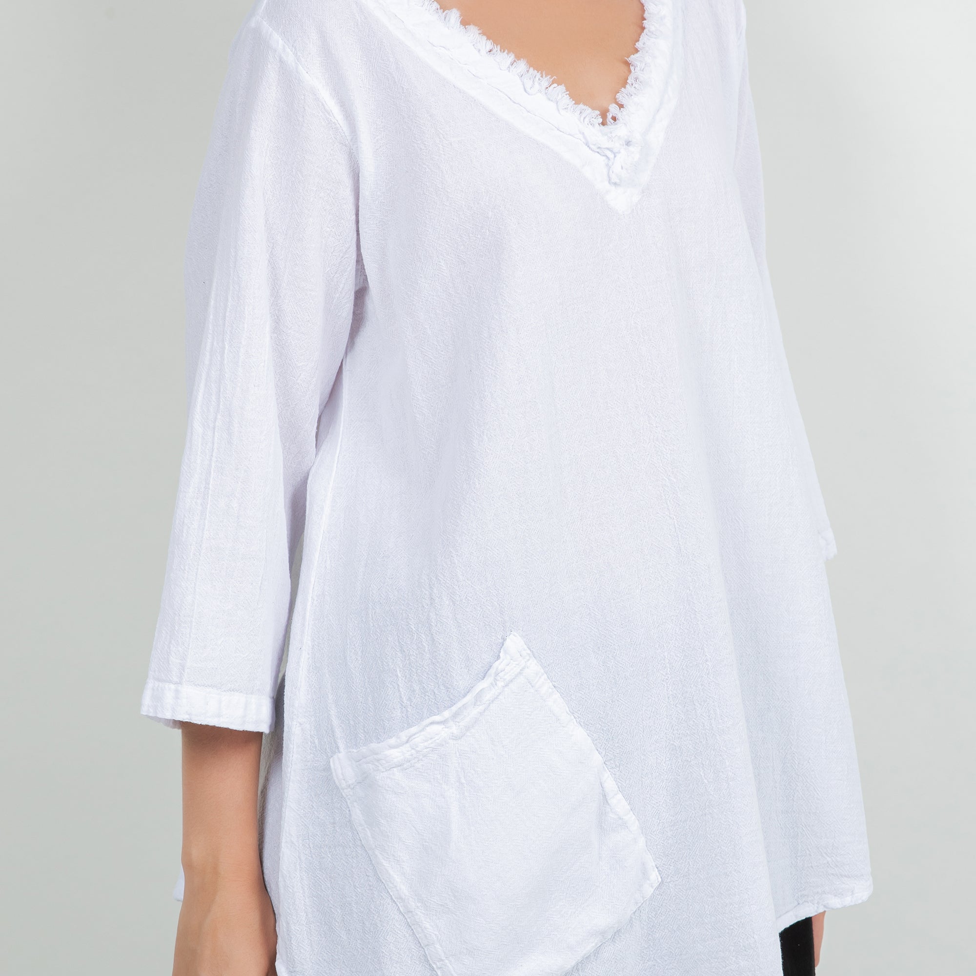 Zoe Top - Looser Fitting Comfort 100% Cotton Gauze