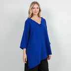 Zoe Top - Looser Fitting Comfort 100% Cotton Gauze