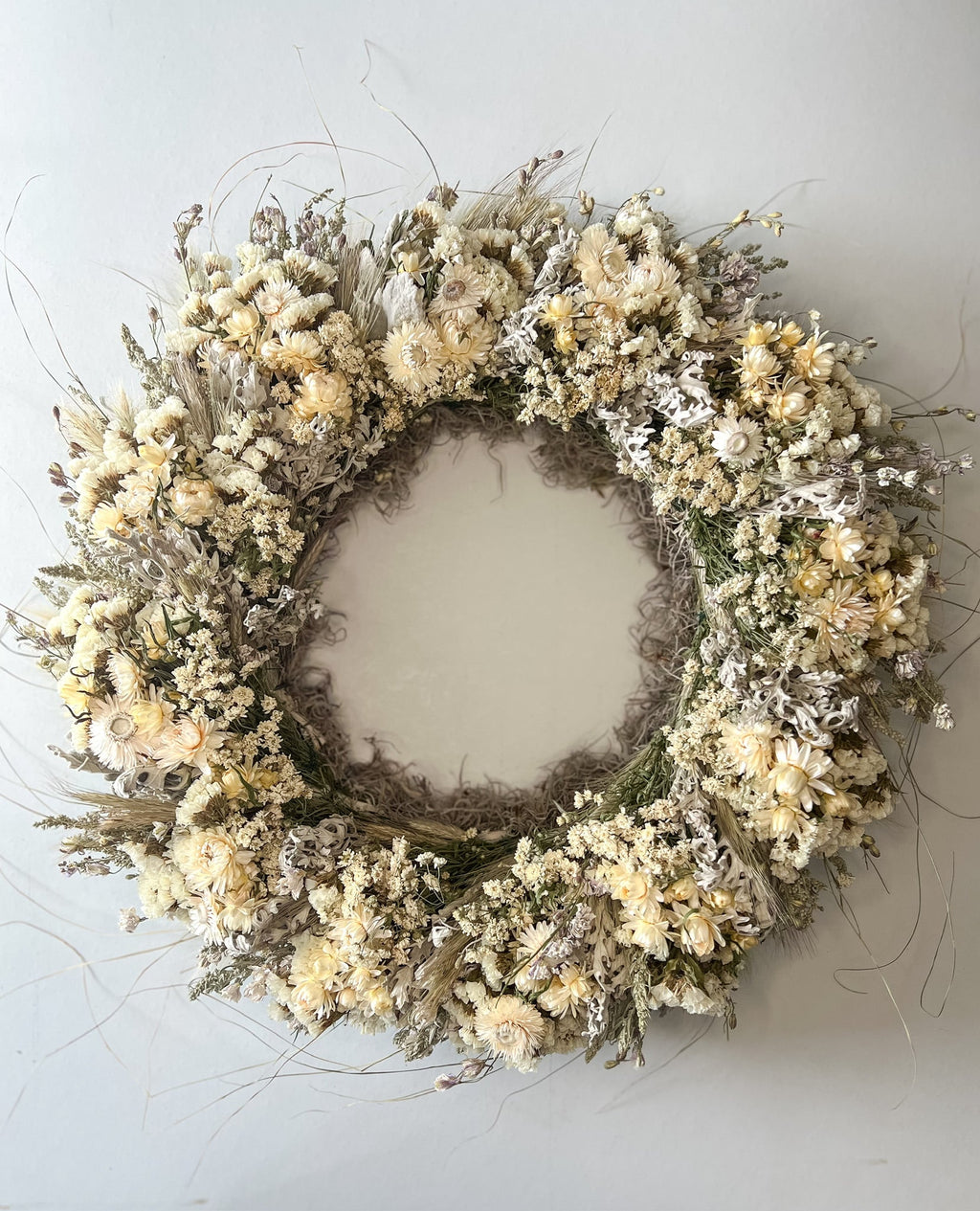 Dried Wreath-Snow White