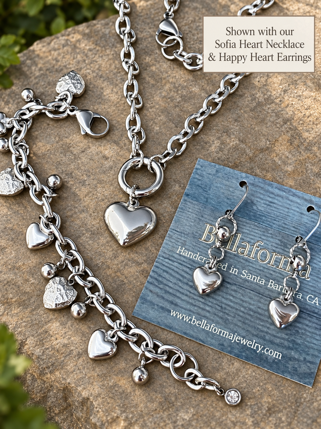 SOFIA HEART BRACELET