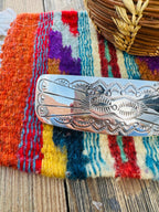 Handcrafted Sterling Silver Hair Barrette