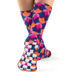 Polar Feet Adult Socks - Art Deco