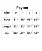 Peyton Dress 100% Cotton Gauze Sizing
